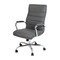 Flash Furniture High Back Gray/Chrome LeatherSoft Executive Swivel Chair GO-2286H-GR-GG - alternate 4